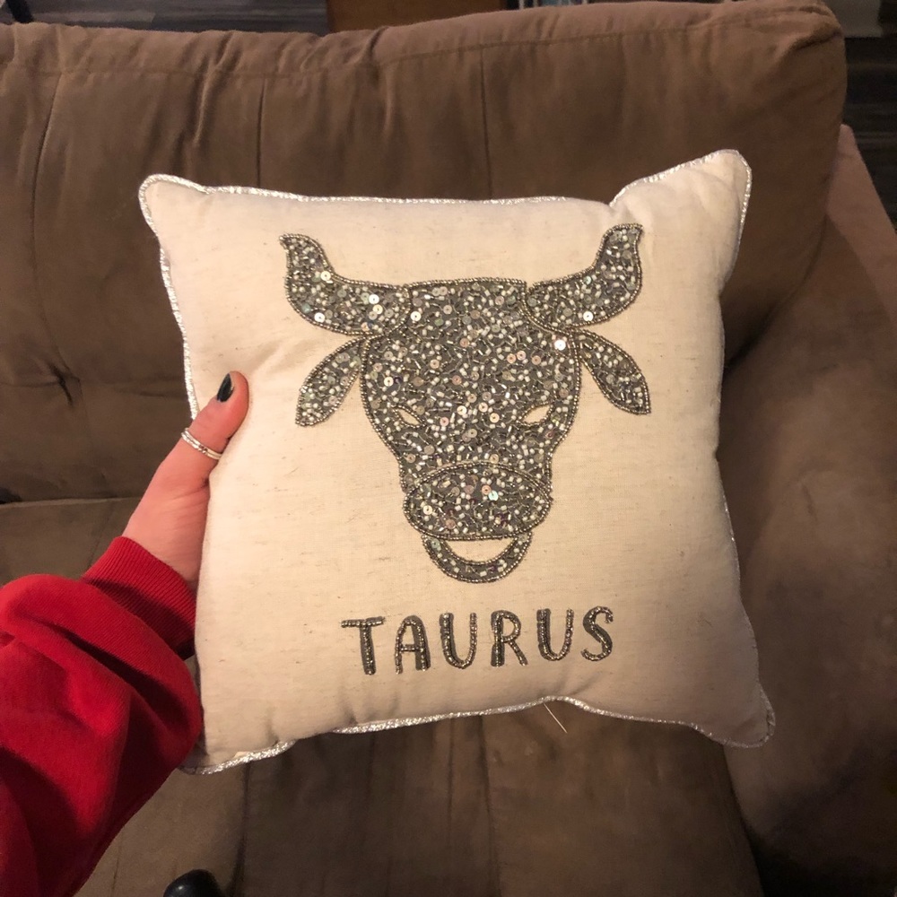Taurus Throw Pillow